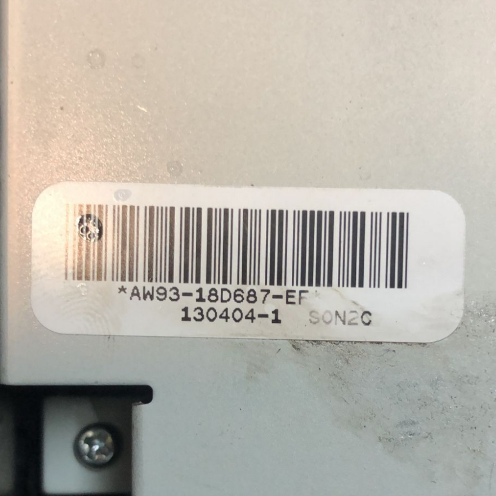 Controle do clima traseiro Jaguar XJ (x351) (2009> 2019) COD: AW93-18D687-EF