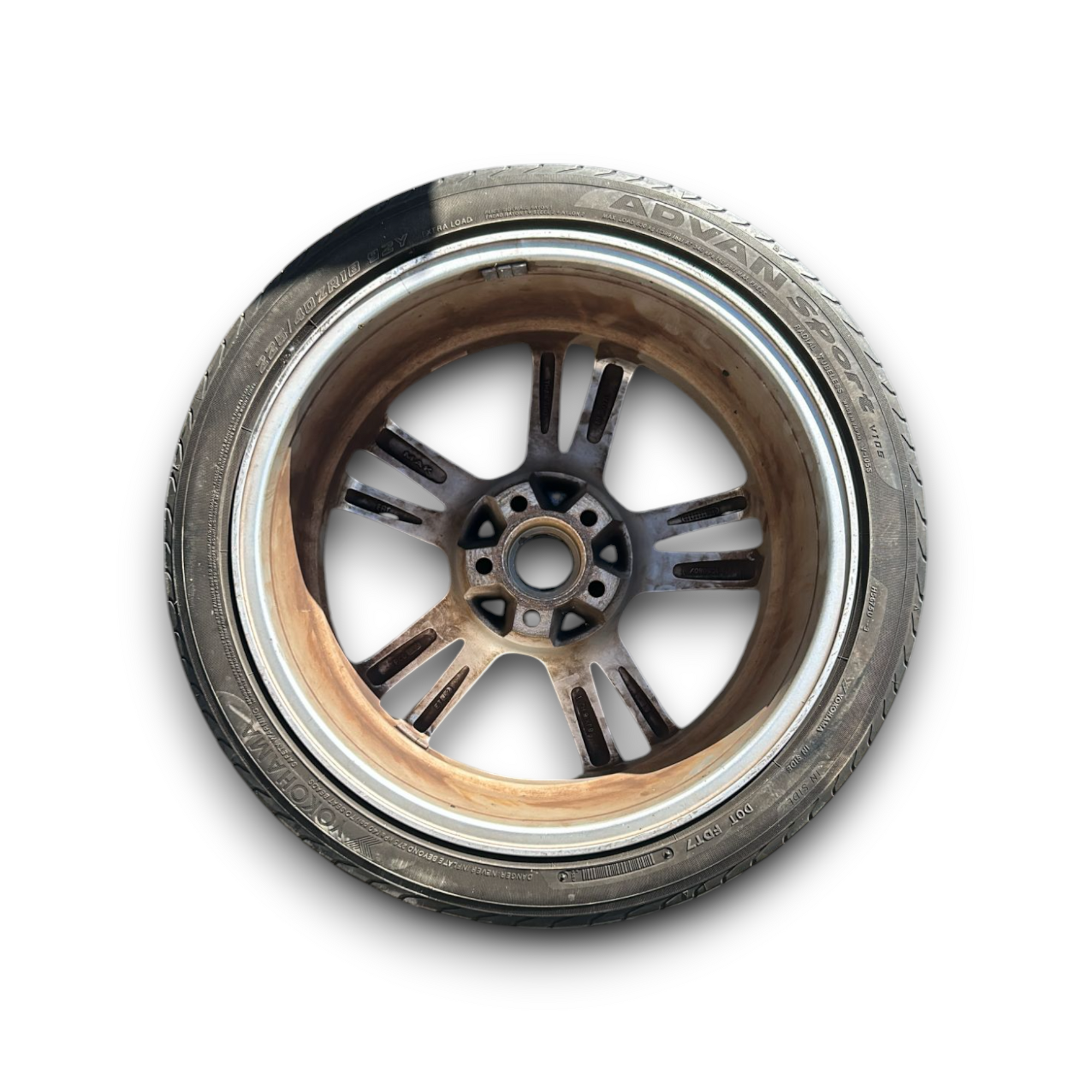 Definir 4 rodas de liga leve (Ícone Mak) Maserati Levante (5 buracos /225/40 R18) (2016> 2024)