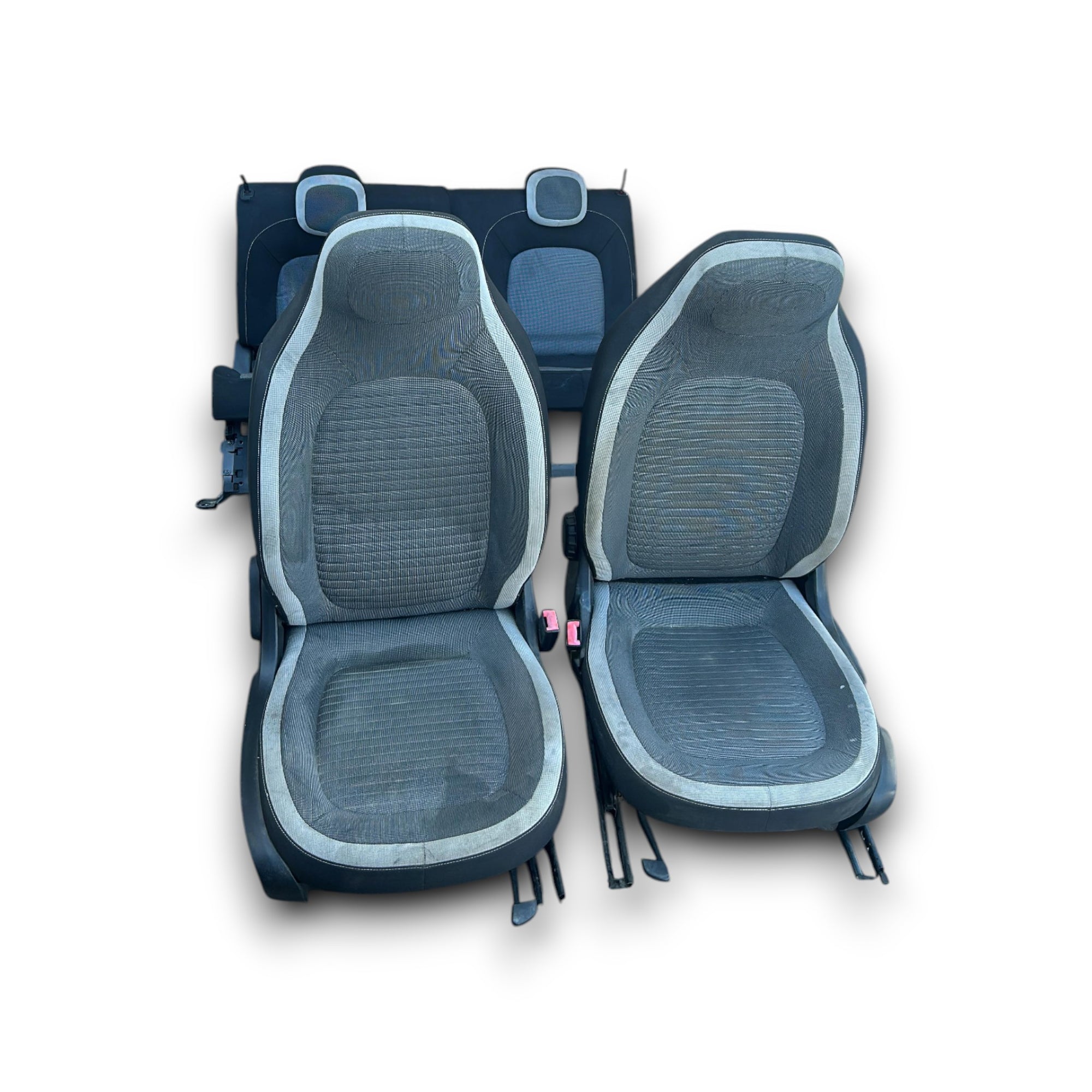 Speech / Seats in Black and Grey Renault Twingo III Fabric (2014> 2024)