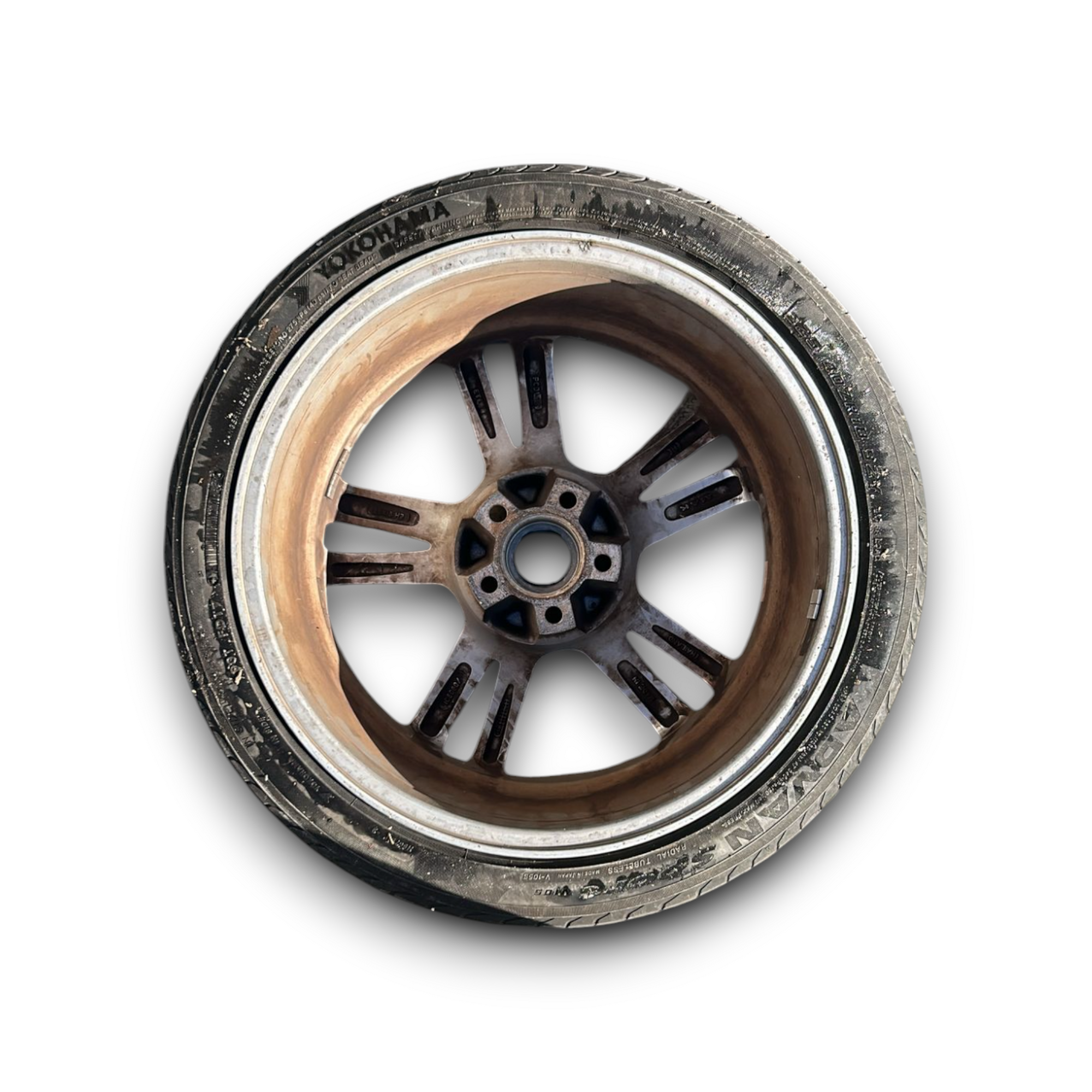 Definir 4 rodas de liga leve (Ícone Mak) Maserati Levante (5 buracos /225/40 R18) (2016> 2024)