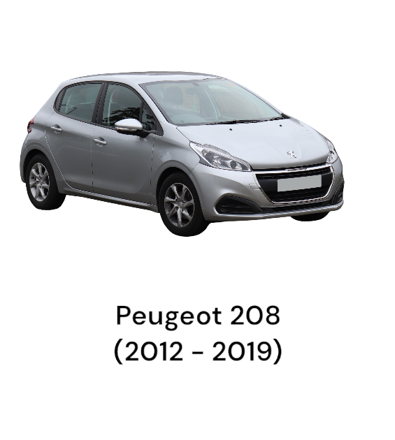 Bumps de correção de suporte / suporte Peugeot 208 I (2012> 2019) COD