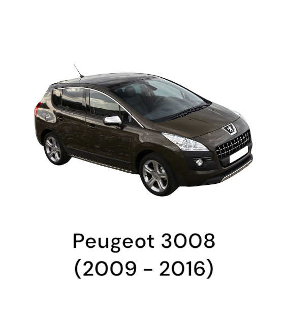 Peugeot 3008 (2009> 2016) Halo direito -halo -Reds