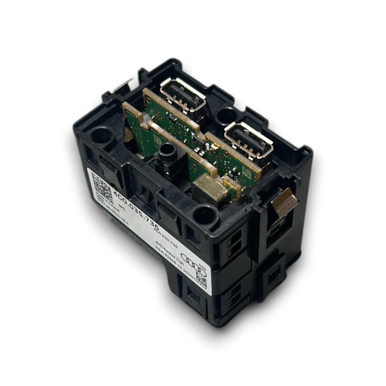 Sockets USB + AUX Audi A6 (C7) (4G) COD.4G0035736 (2011> 2018)