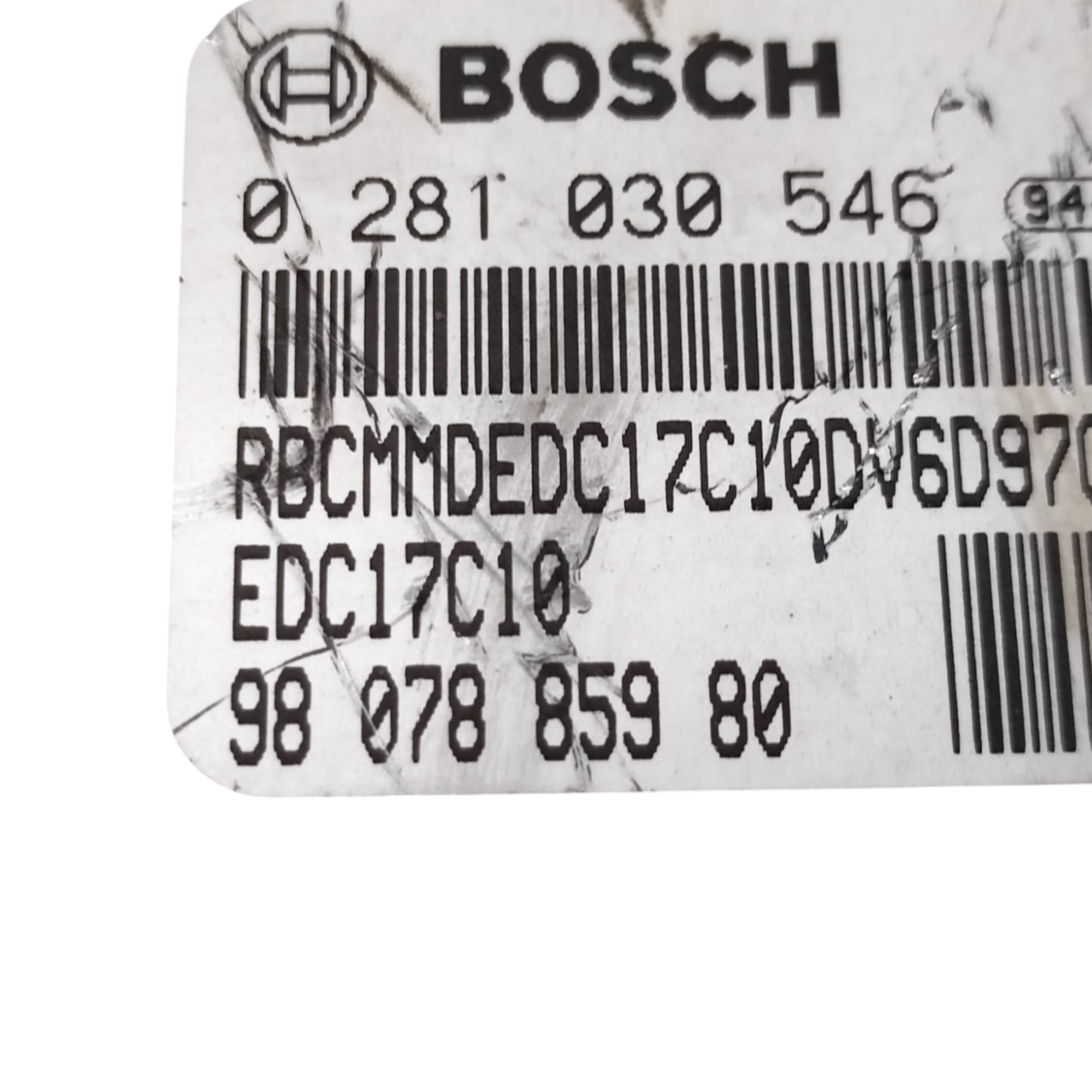 Consumo de ECU PEUGEOT Partner 1.6 Diesel Cod: 9807885980 (2008-2018)