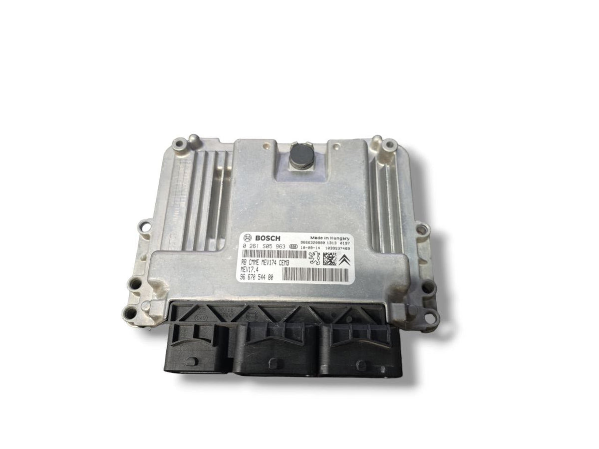 Centralina Ecu Motore Citroen DS3 1.6 Benzina (2010 - 2014) Cod : 9667054480 - F&amp;P CRASH SRLS - Ricambi Usati