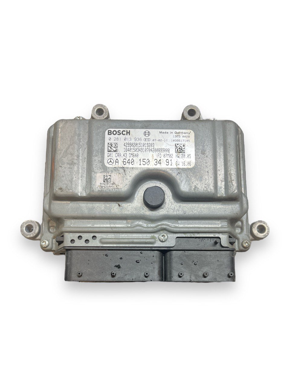 Centralina ECU Motore Mercedes-Benz Classe A W169 2.0 diesel (2007) COD:A6401503491 - 0281013936 - F&amp;P CRASH SRLS - Ricambi Usati