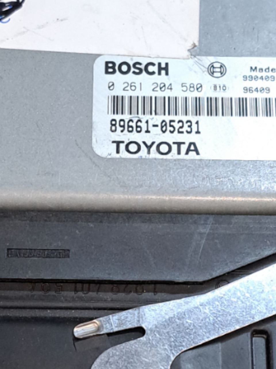 Centralina ecu motore Toyota Avensis 1.6 Benzina (2000-2003) COD:89661-05231 - F&P CRASH SRLS - Ricambi Usati