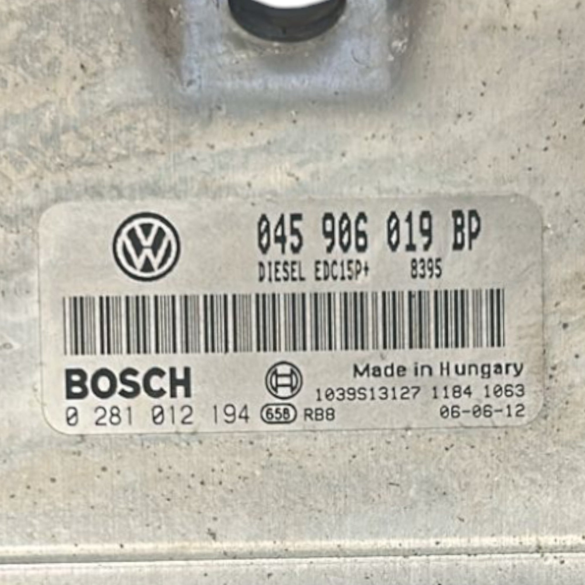 Centralina ECU Motore Volkswagen Polo IV (9N) cod.045906019BP 1.4 Diesel (2001 > 2009) - F&P CRASH SRLS - Ricambi Usati