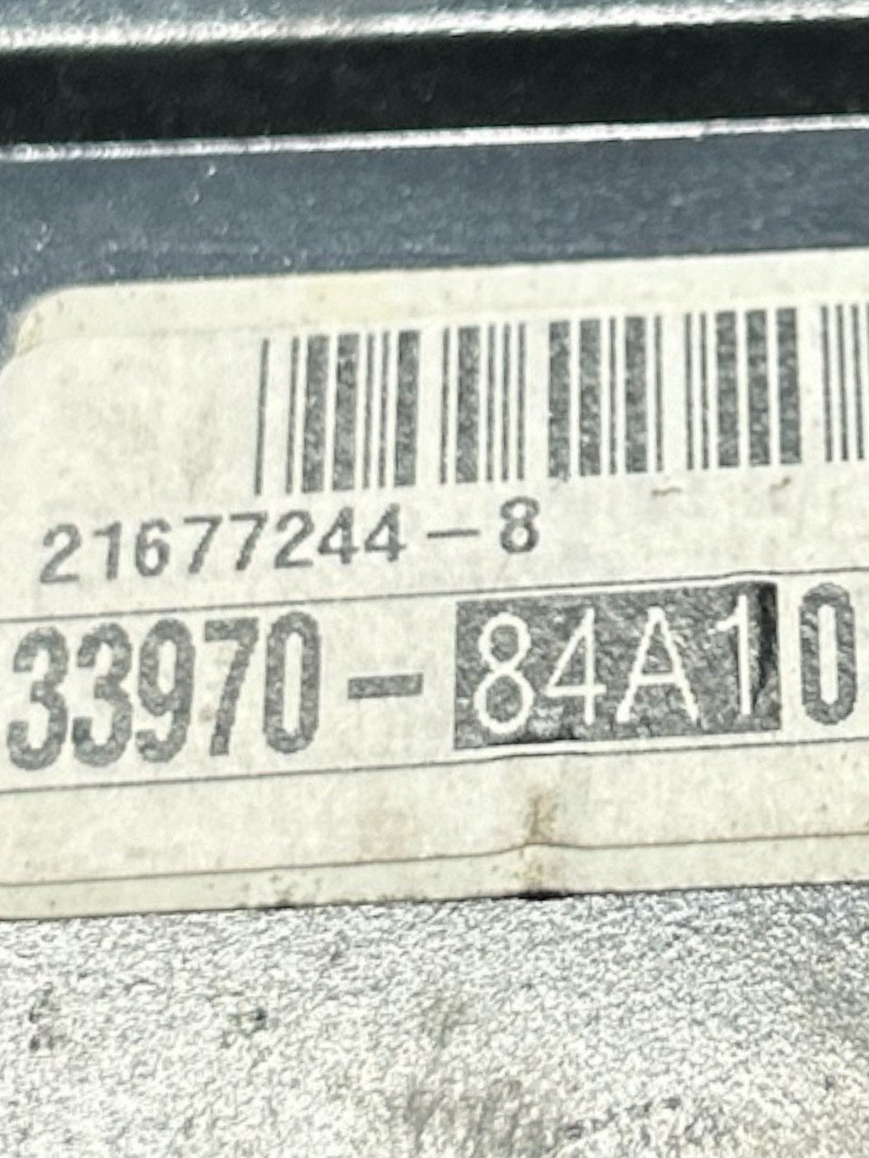 Centralina Immobilizzatore Suzuki Jimny 1.5 Diesel (2005 > 2011) cod.33970 - 84A10 - F&P CRASH SRLS - Ricambi Usati