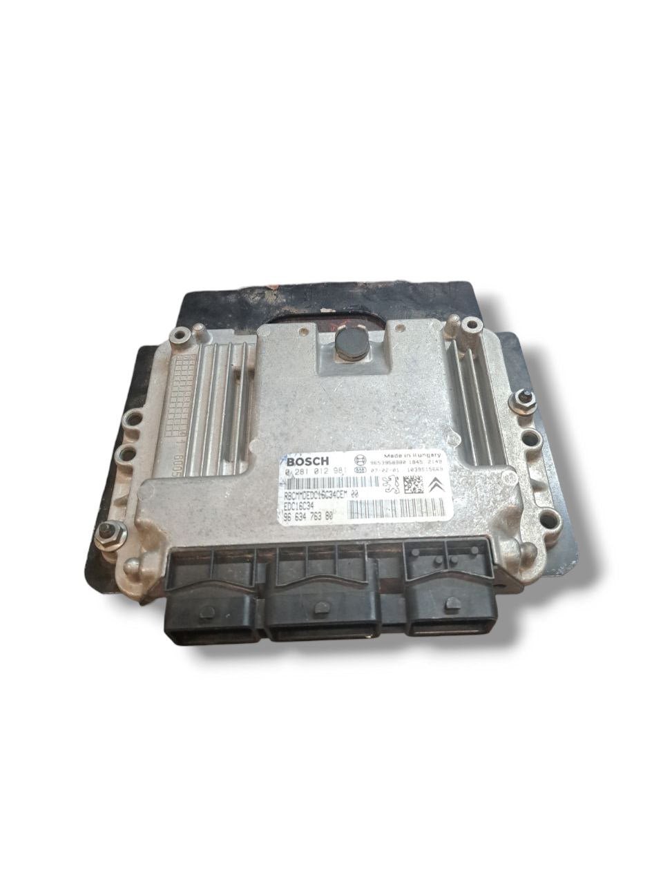 Centralina motore ecu Citroen C4 Picasso 1.6 hdi (2007) COD:9653958980 - 0281012981 - F&P CRASH SRLS - Ricambi Usati