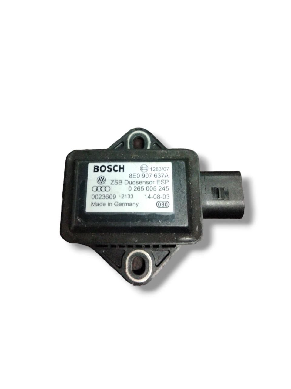 Centralina Sensore Imbardata Esp Audi a4 B6 / B8 / A6 C6 ( 2008 - 2016 ) cod.8E0907637A - F&amp;P CRASH SRLS - Ricambi Usati