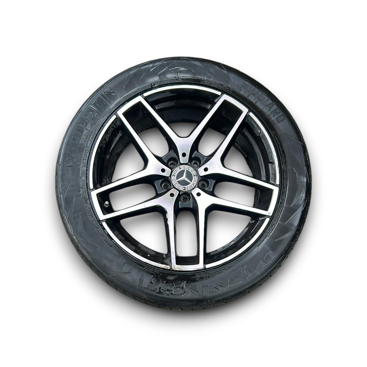 Cerchio In Lega (DIAMANTATO) Mercedes Benz GLC (X253) cod.A2534011800 (5 Fori / 235 / 55 R19) (2015 &gt; 2022) - F&amp;P CRASH SRLS - Ricambi Usati