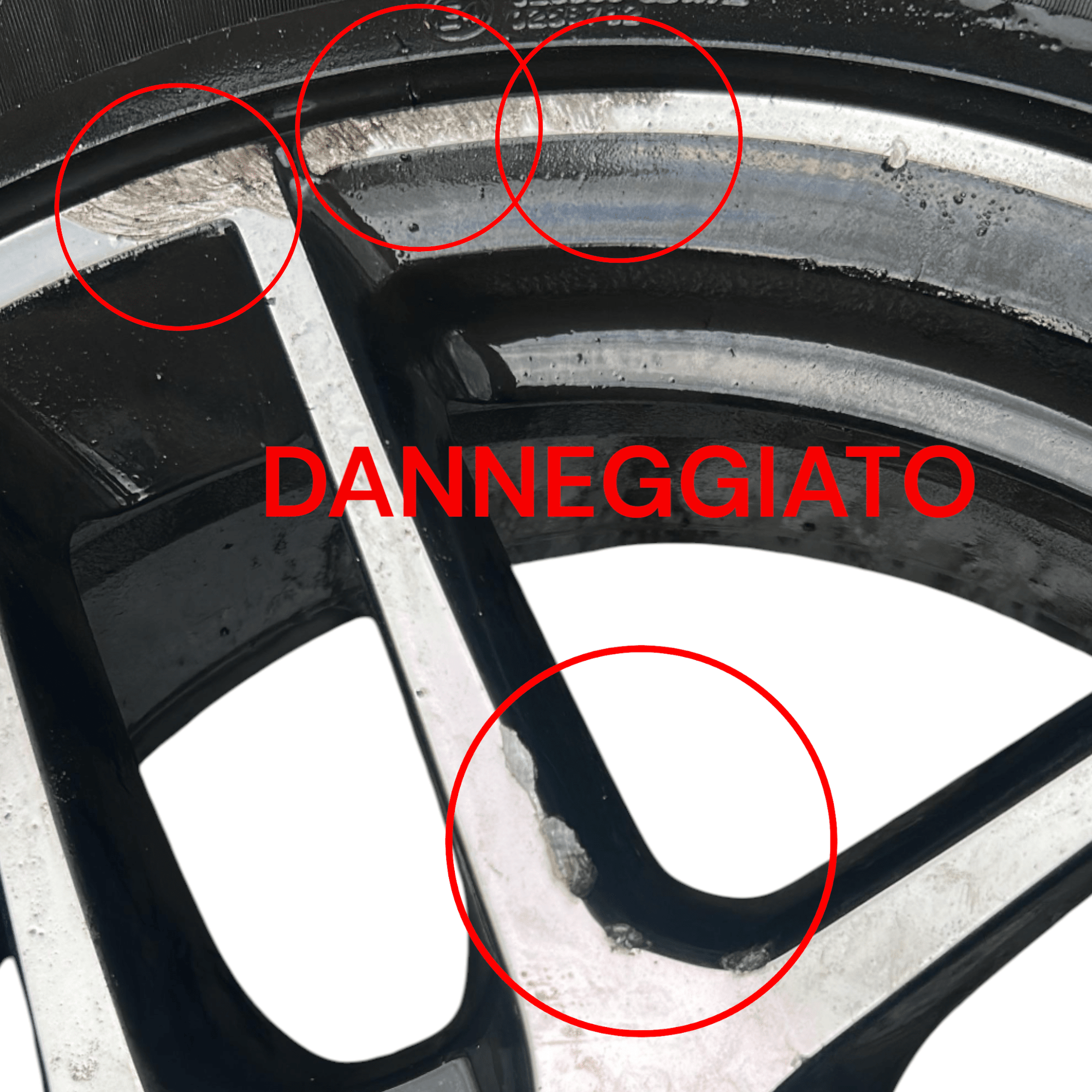 Cerchio In Lega (DIAMANTATO) Mercedes Benz GLC (X253) cod.A2534011800 (5 Fori / 235 / 55 R19) (2015 > 2022) - F&P CRASH SRLS - Ricambi Usati