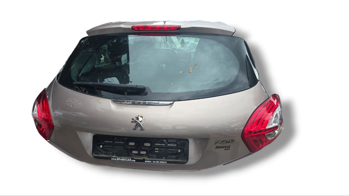 COFANO BAGAGLIAIO PEUGEOT 208 (2012 - 2019) KCK PINK QUARZ/BLOSSOM GREY MET. - F&amp;P CRASH SRLS - Ricambi Usati