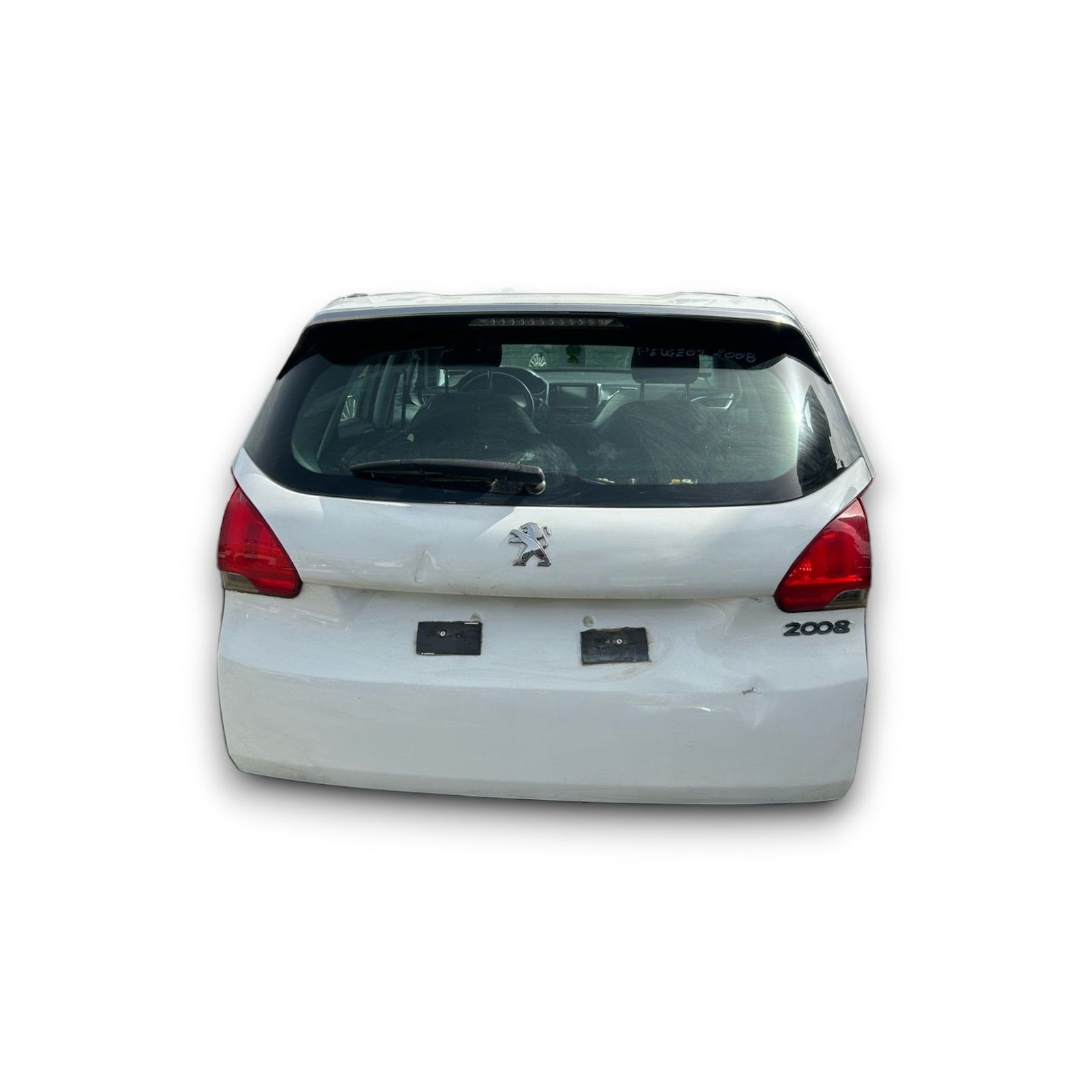 Cofano / portellone / bagagliaio Posteriore bianco Peugeot 2008 (2013 > 2019) - F&P CRASH SRLS - Ricambi Usati