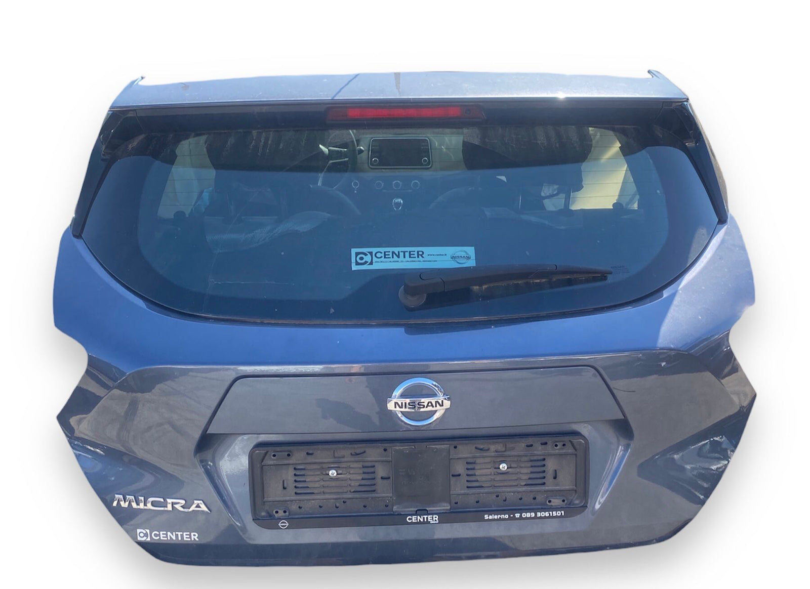 Cofano posteriore / portellone grigio Nissan Micra (k14 - 2020) - F&P CRASH SRLS - Ricambi Usati