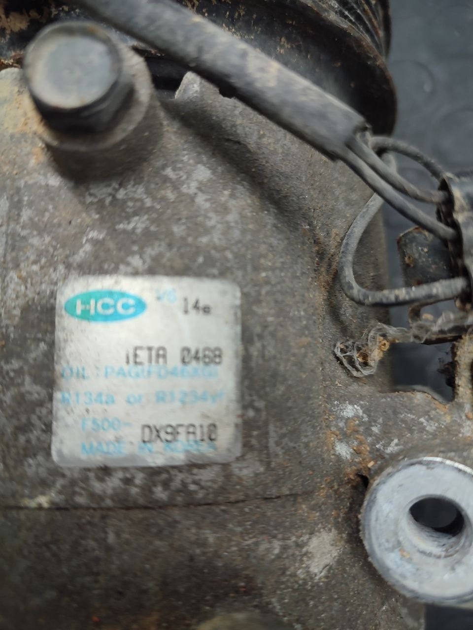 Compressore clima Kia Sportage ( III - 2015 ) 1.7 crdi cod dx9fa10 - F&P CRASH SRLS - Ricambi Usati