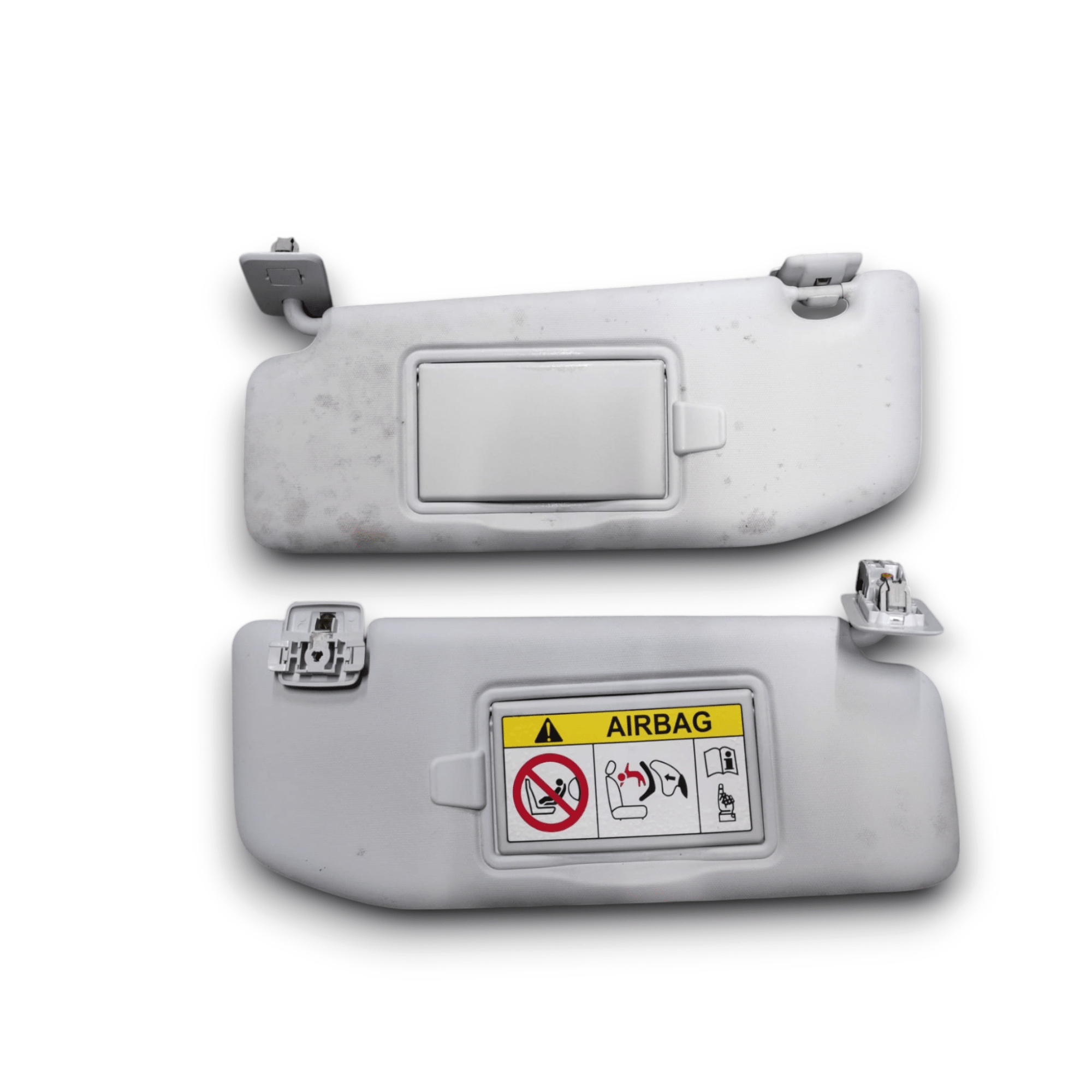 Coppia Alette Parasole Peugeot 208 (2012 - 2019) - F&P CRASH SRLS - Ricambi Usati