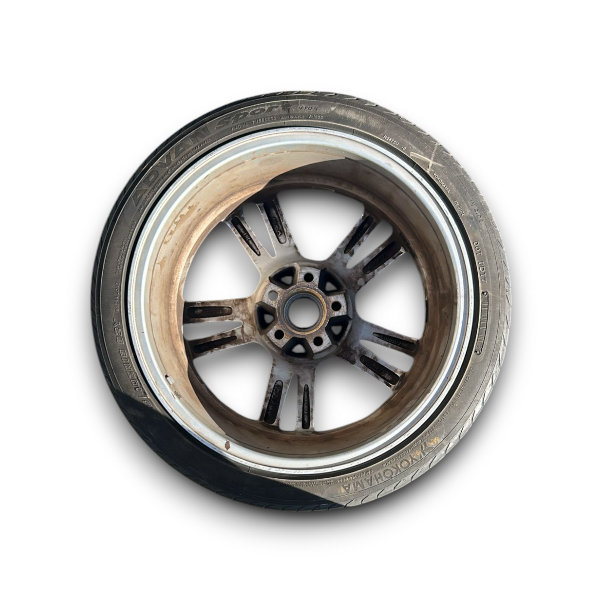 Definir 4 rodas de liga leve (Ícone Mak) Maserati Levante (5 buracos /225/40 R18) (2016> 2024)
