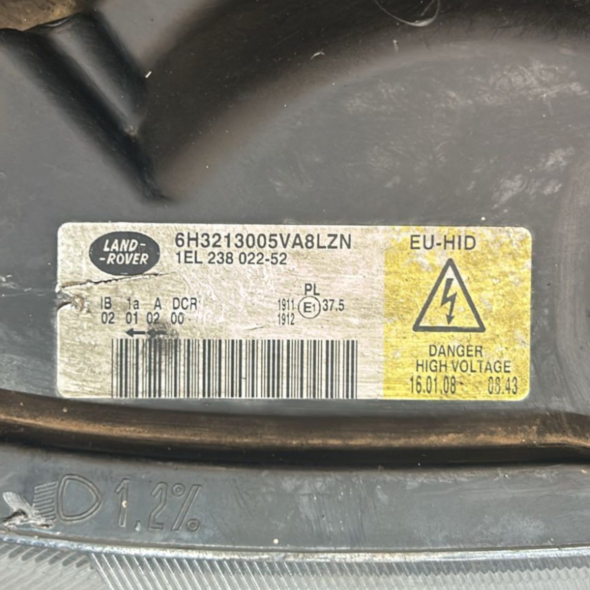Fanale / Faro Alogeno Anteriore Destro Range Rover Sport (L320) cod.6H3213005VA (2005 > 2012) - F&P CRASH SRLS - Ricambi Usati