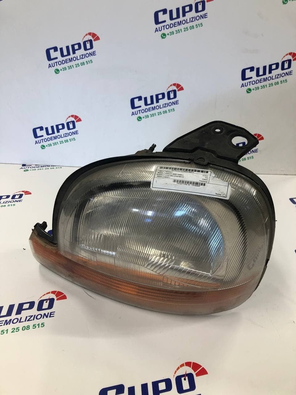 Faro anteriore SX Renault Kangoo 1997-2003 - F&amp;P CRASH SRLS - Ricambi Usati