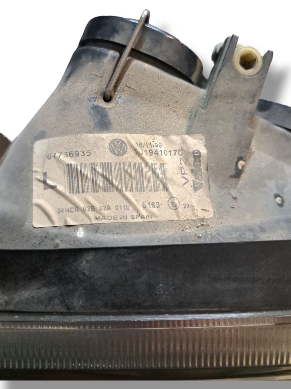 Faro / Fanale Anteriore sinistro sx Alogeno Volkswagen Golf 4 (2002) COD:67736935 - F&P CRASH SRLS - Ricambi Usati
