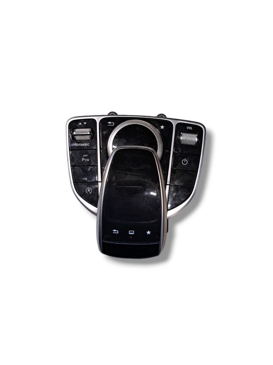 Gruppo Comandi multimediali / autoradio joystick manopola centrale + controllo modalità di guida Mercedes-Benz Classe C W205 (2013-2021)COD:A2059008018 - F&P CRASH SRLS - Ricambi Usati
