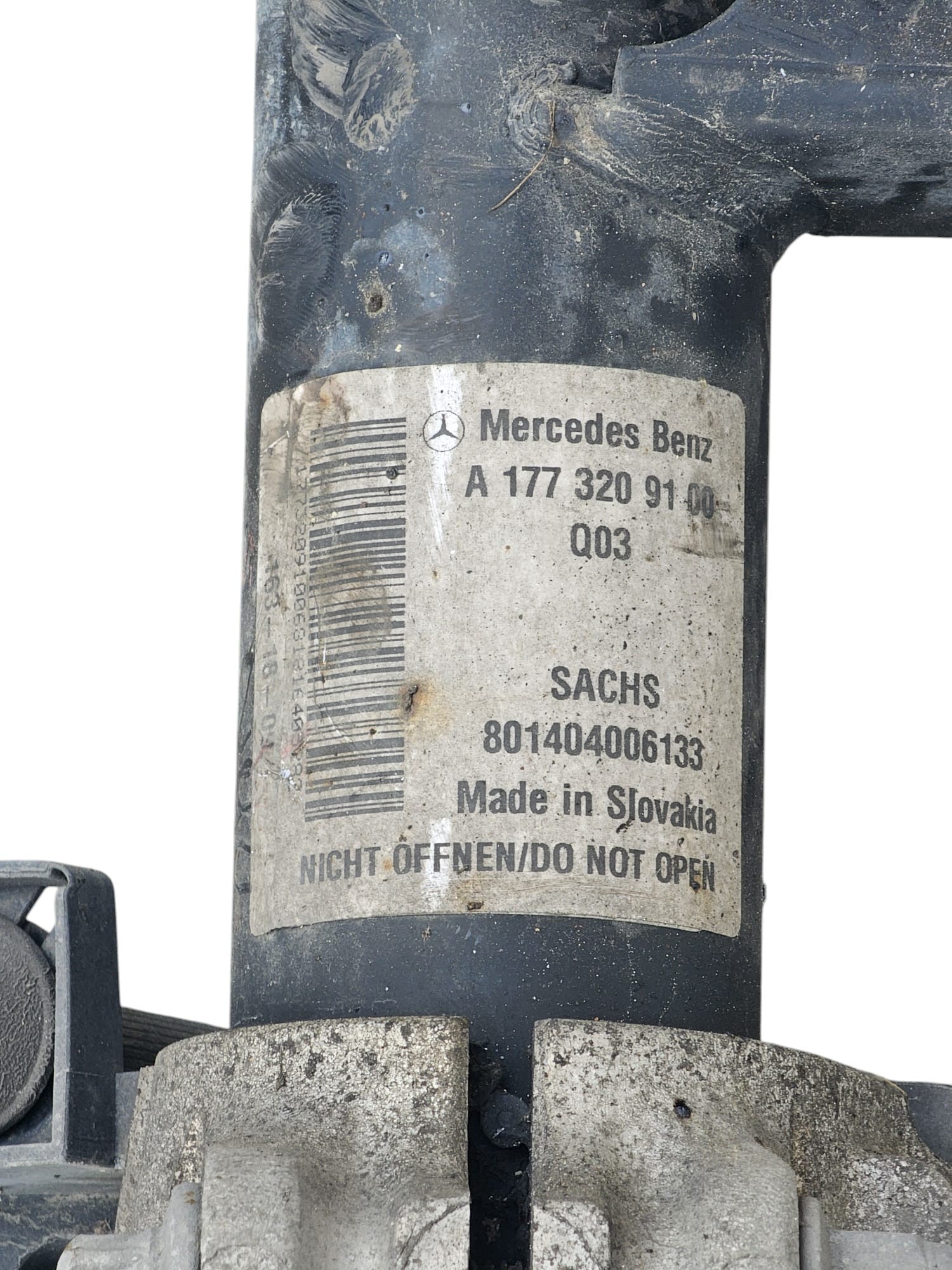 Massa Meccanica Anteriore Sinistra Mercedes Classe A W177 1.5 Diesel Cod:A1773209100 (2018 - >) - F&P CRASH SRLS - Ricambi Usati