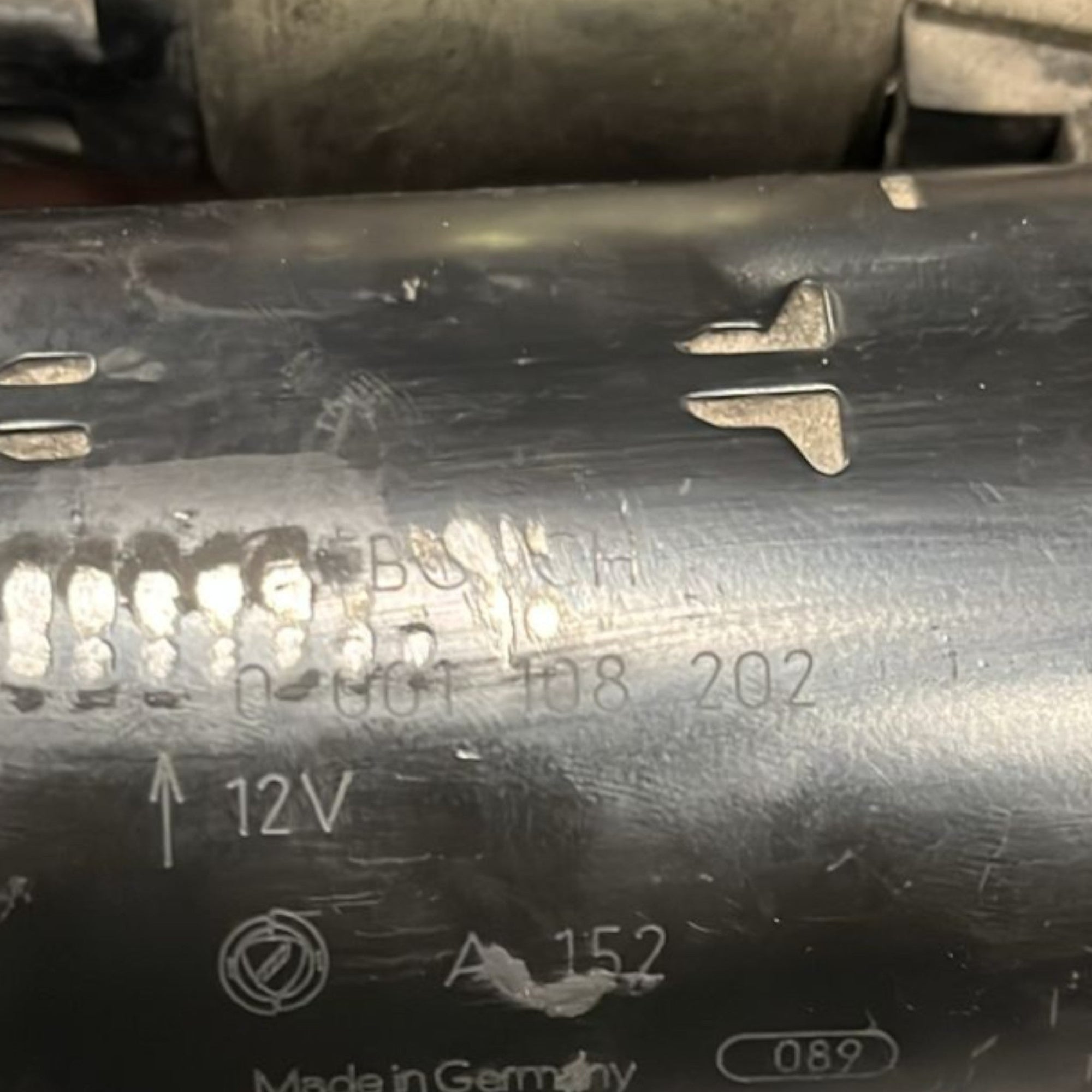 Motorino Avviamento Fiat Grande Punto cod:0001108202 1.9 Diesel (2005> 2018) - F&P CRASH SRLS - Ricambi Usati