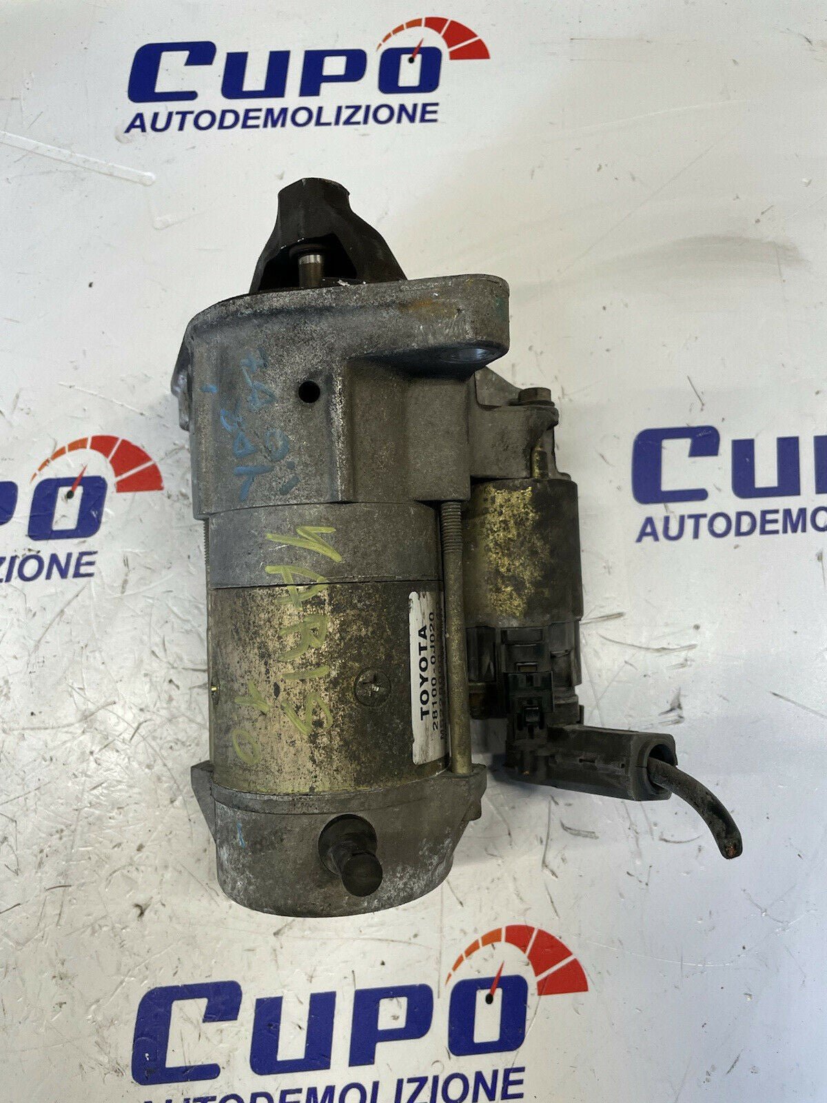 Motorino Avviamento TOYOTA YARIS 1.0Bz 28100-0J020 - F&amp;P CRASH SRLS - Ricambi Usati