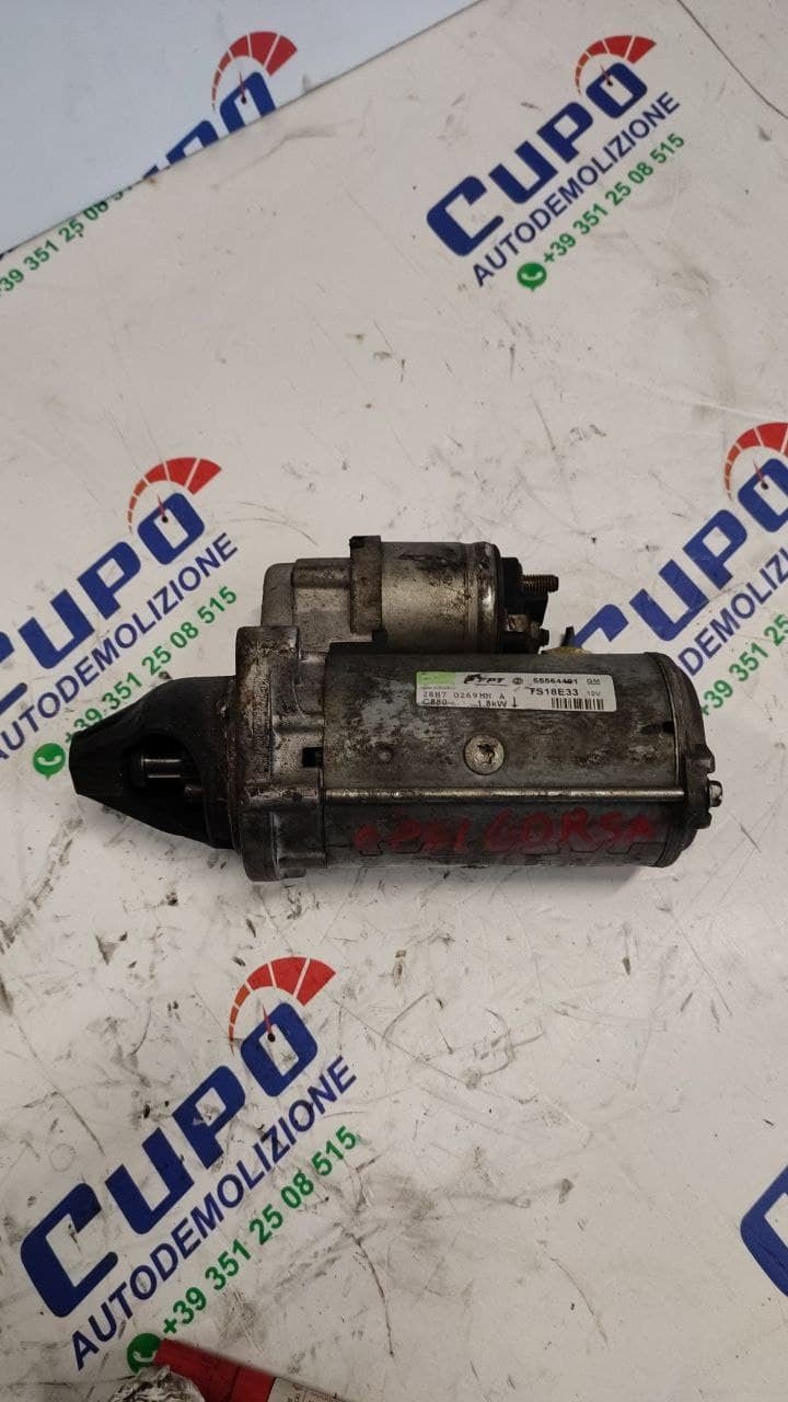 Motorino d&#39;avviamento Opel Corsa D cod 55564491 - F&amp;P CRASH SRLS - Ricambi Usati