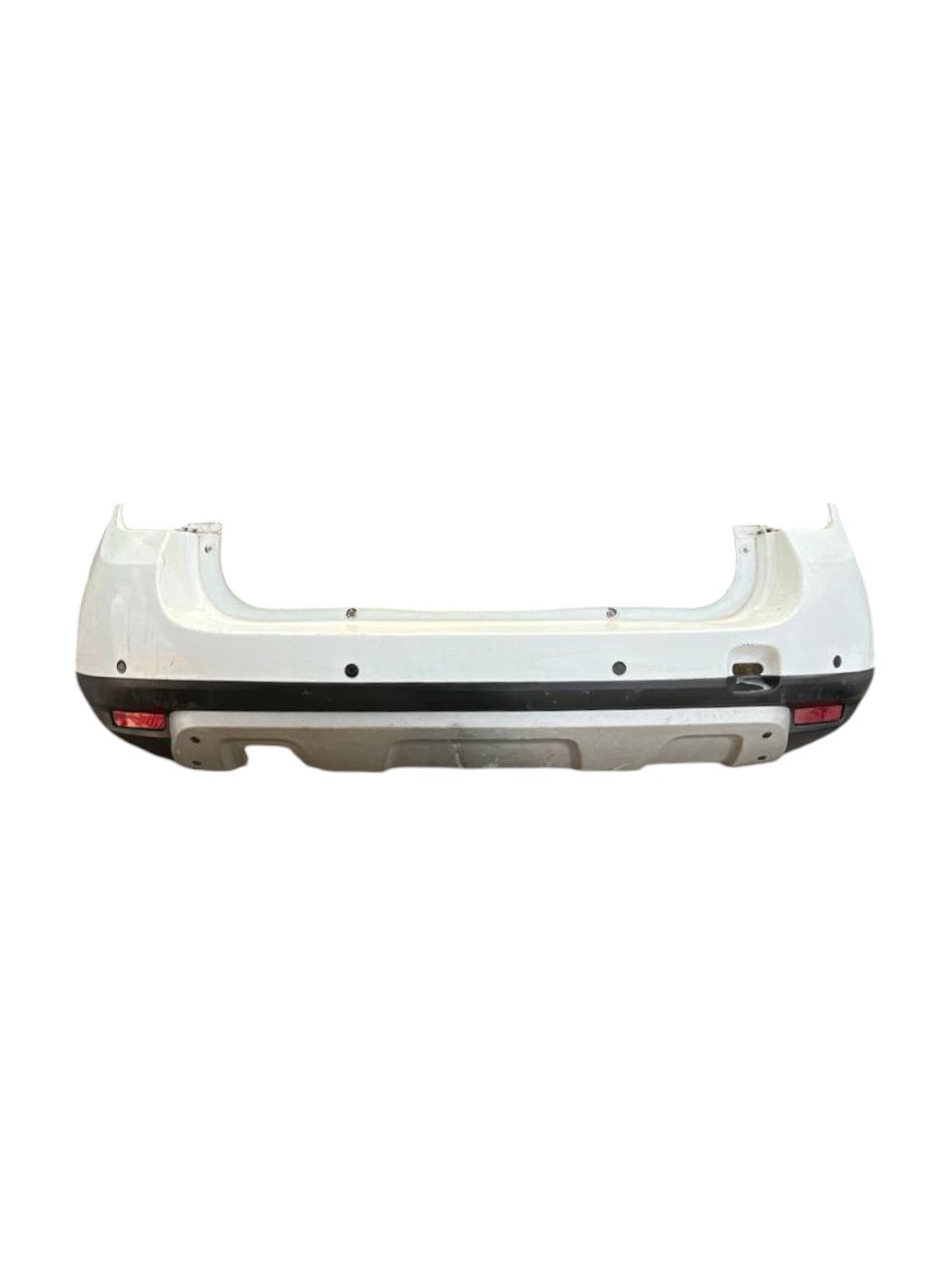 Paraurti Posteriore bianco con sensori parcheggio Dacia Duster I cod.850220033R(2010 - 2017) - F&amp;P CRASH SRLS - Ricambi Usati