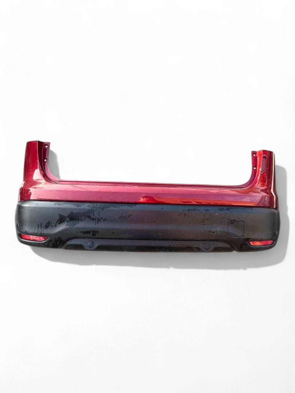 Paraurti posteriore bordeaux con sensori di parcheggio Nissan Qashqai J11 (2014 - 2021) - F&amp;P CRASH SRLS - Ricambi Usati