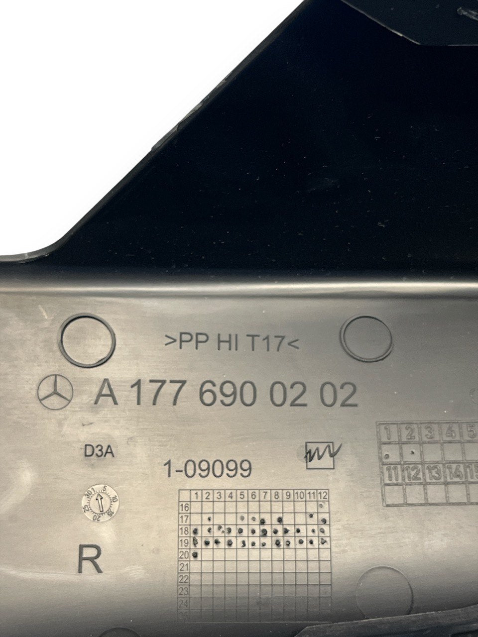 Mercedes-Benz Classe A CLASSE BENDE CAGATE DIREITO / COD W177
