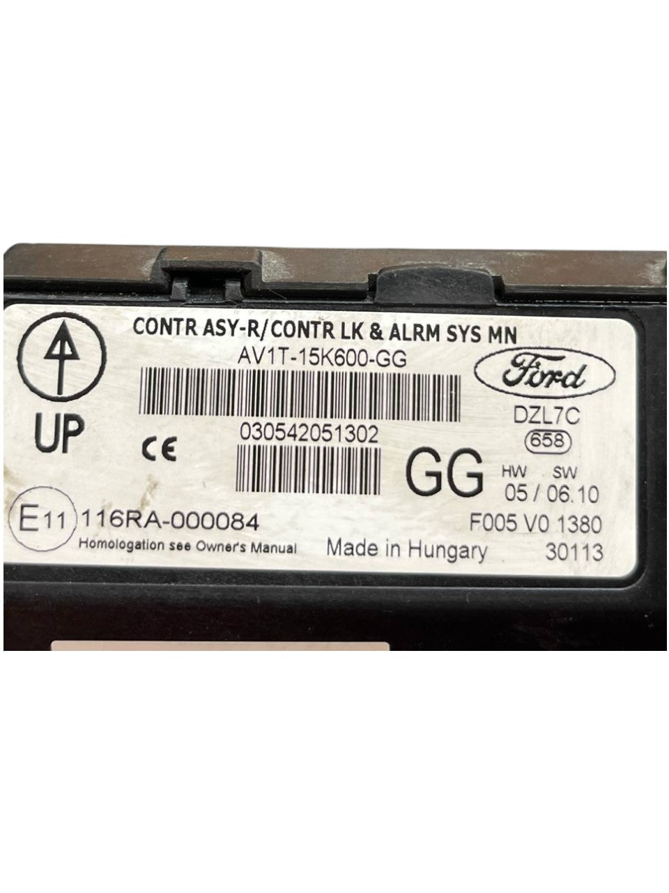 Unidade de controle / computador corporal ford b-max 1.0 gasolina (2012-2018) cod.av1t-15k600-rg