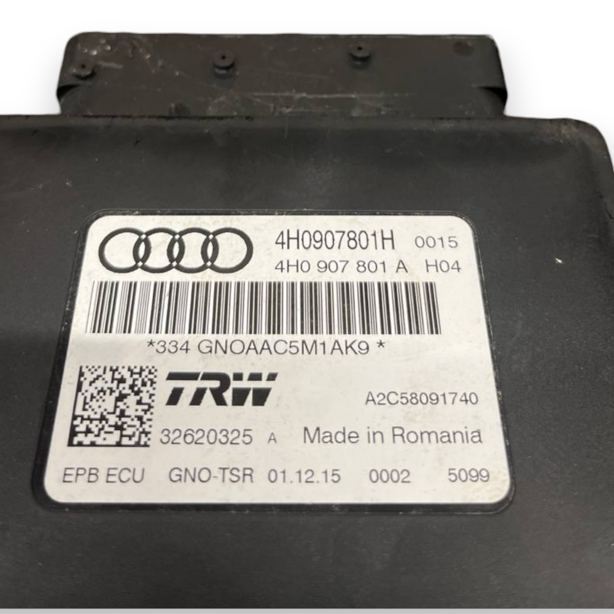Unidade de controle do freio de mão / partida Audi A6 C7 (2011 a 2018) COD: 4H0907801H