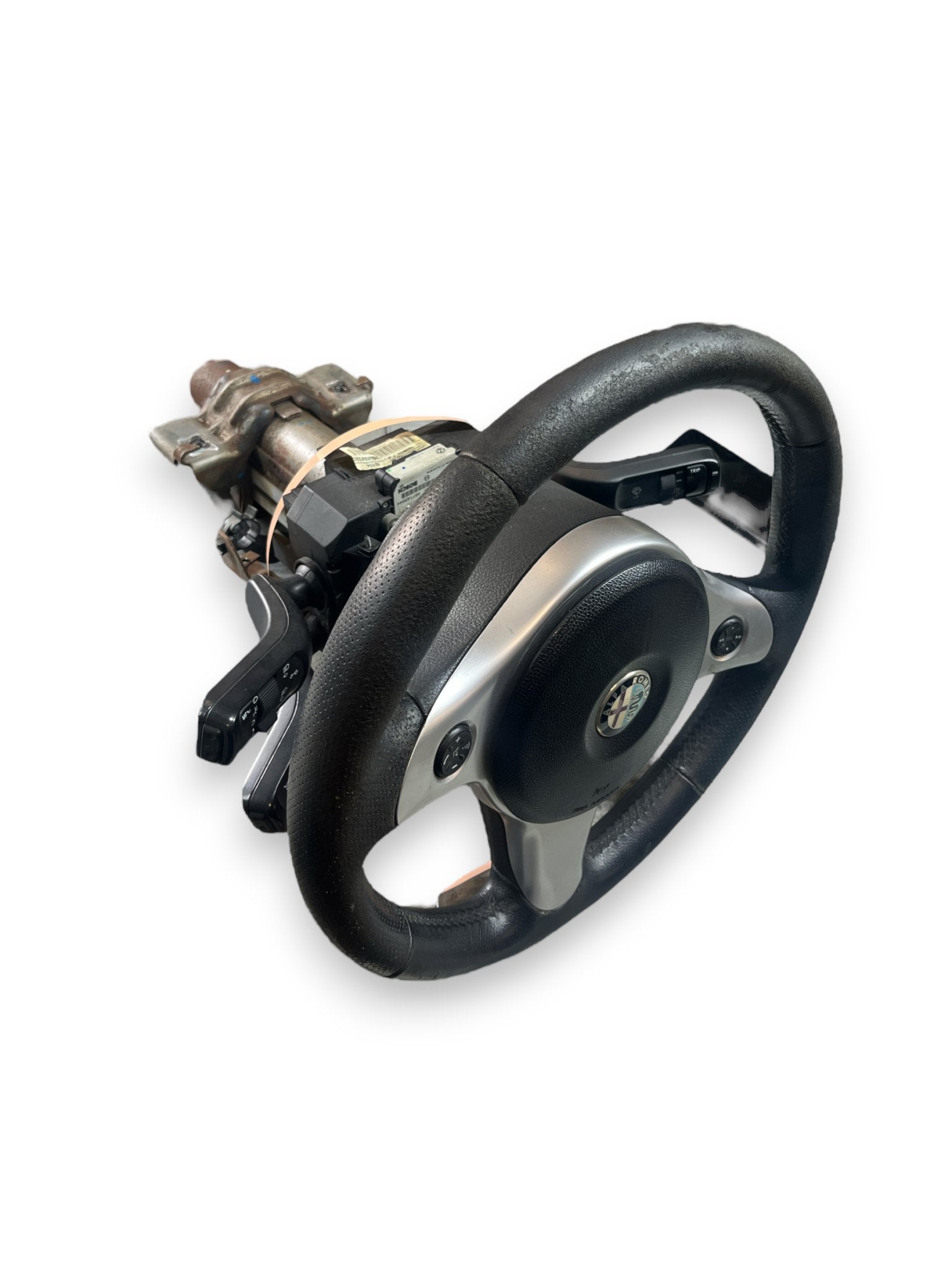 Piantone Completo ( devioluci + volante + airbag guidatore ) Alfa Romeo 159 ( 2009 ) - F&P CRASH SRLS - Ricambi Usati