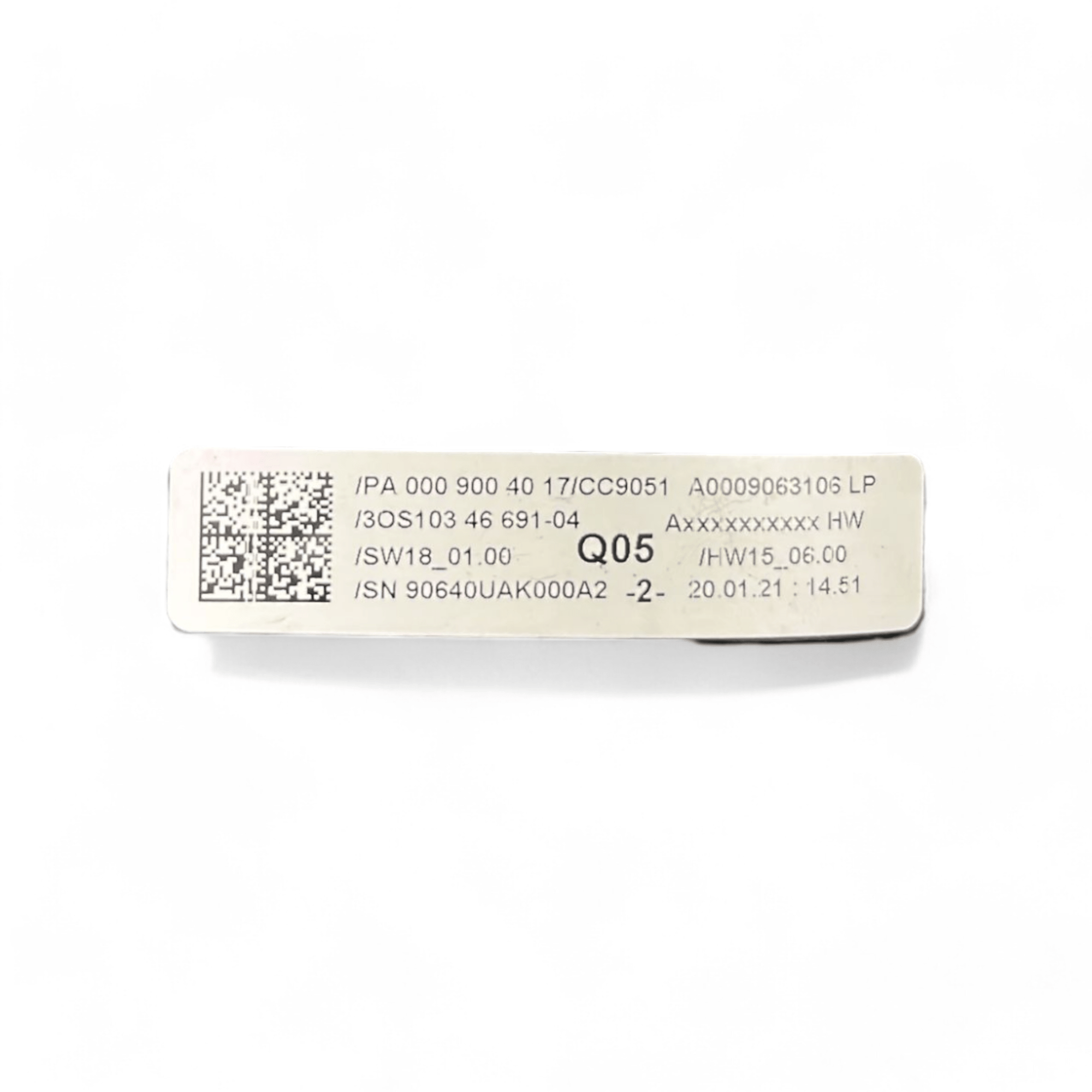 Plafoniera / Luci Interna Mercedes Benz GLC X 253 cod.A0009004017 (2015 - 2023)+ Pulsante Tetto Apribile - F&P CRASH SRLS - Ricambi Usati