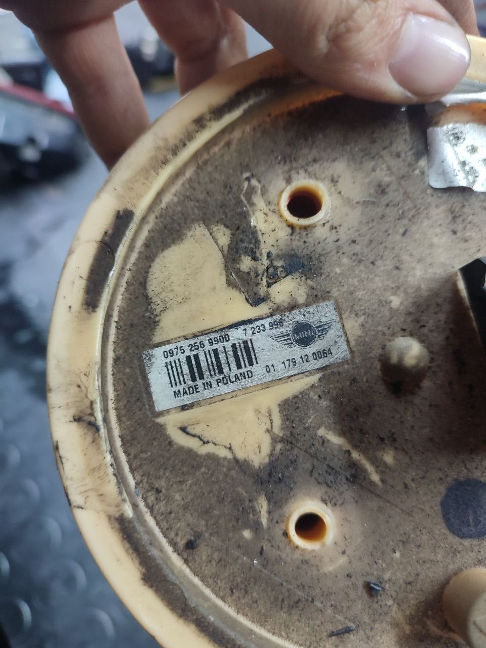 Pompa carburante galleggiante serbatoio Mini Cooper Sd 2.0 D cod 09752569900 - F&P CRASH SRLS - Ricambi Usati