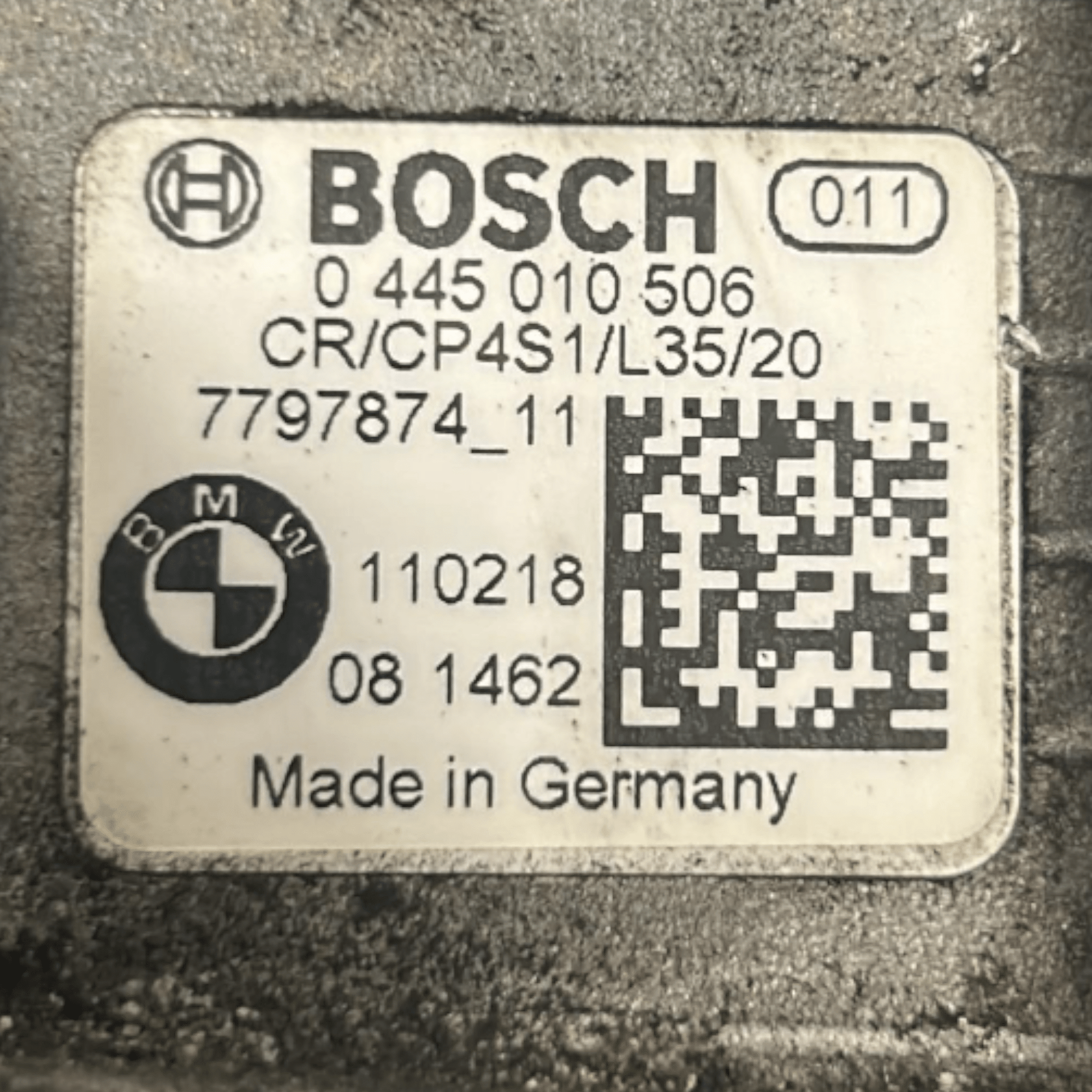 Pompa Iniezione / Gasolio BMW Serie 3 (E90) cod.7797874 2.0 Diesel (2005 > 2013) - F&P CRASH SRLS - Ricambi Usati
