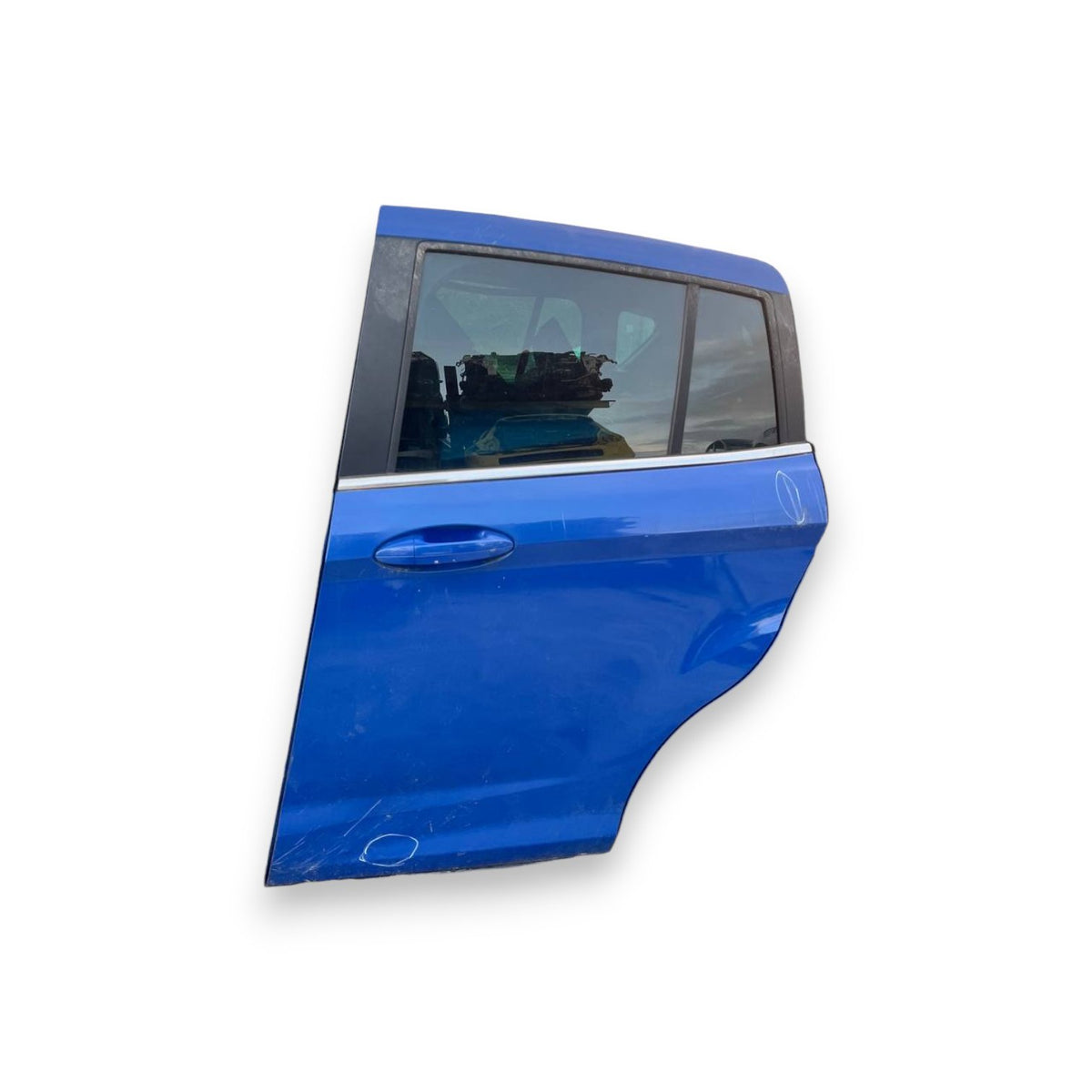 Porta / Portiera posteriore sinistra (sx) Ford B - Max (2012 al 2018) Blu - F&amp;P CRASH SRLS - Ricambi Usati