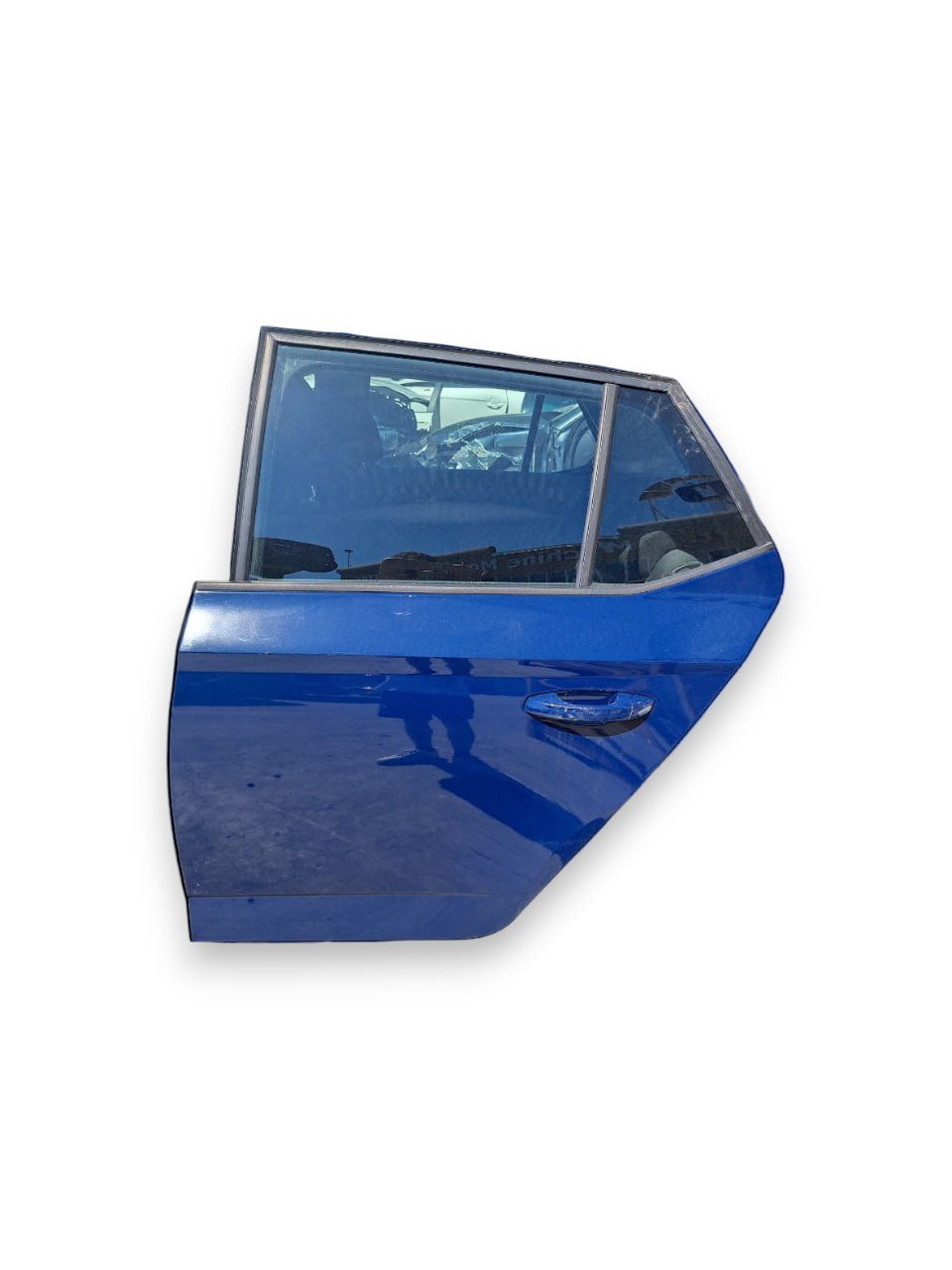 Porta posteriore destra blu Skoda Fabia (2014 - 2021) Sportello / Portiera - F&P CRASH SRLS - Ricambi Usati