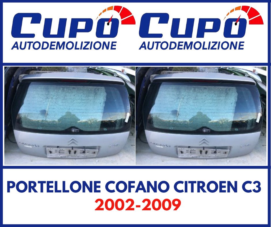 Portellone Citroen C3 2002 - 2009 - F&P CRASH SRLS - Ricambi Usati