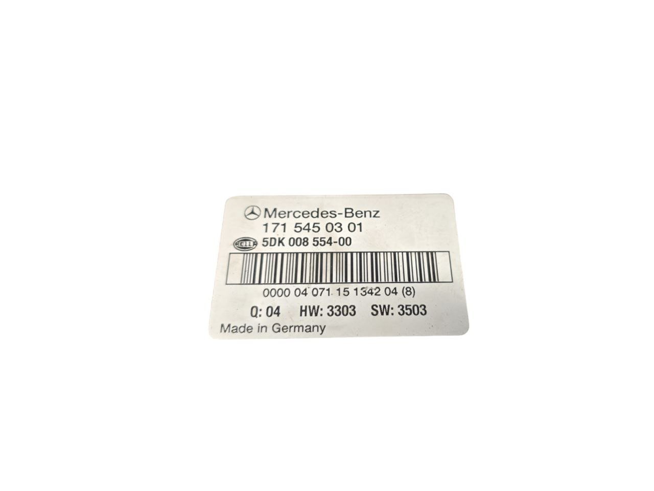 SCATOLA FUSIBILI MERCEDES SLK R171 1.8 BENZINA (2004 - 2011) Cod : 1715450301 - F&P CRASH SRLS - Ricambi Usati