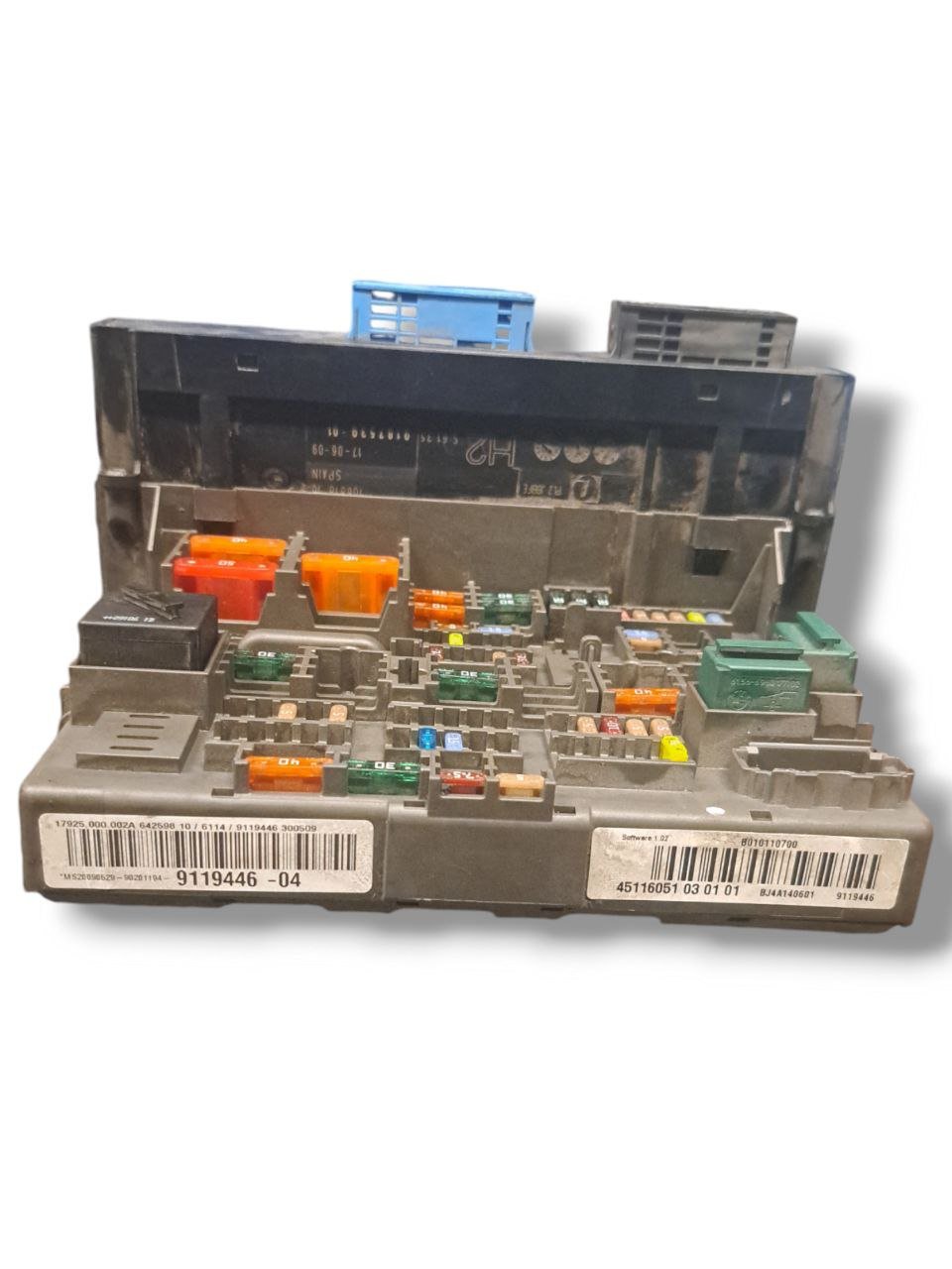 Scatola Fusibili / Portafusibili Bmw Serie 1 E87 2.0 diesel (2004 - 2013) COD:9119446 - 04 - F&P CRASH SRLS - Ricambi Usati