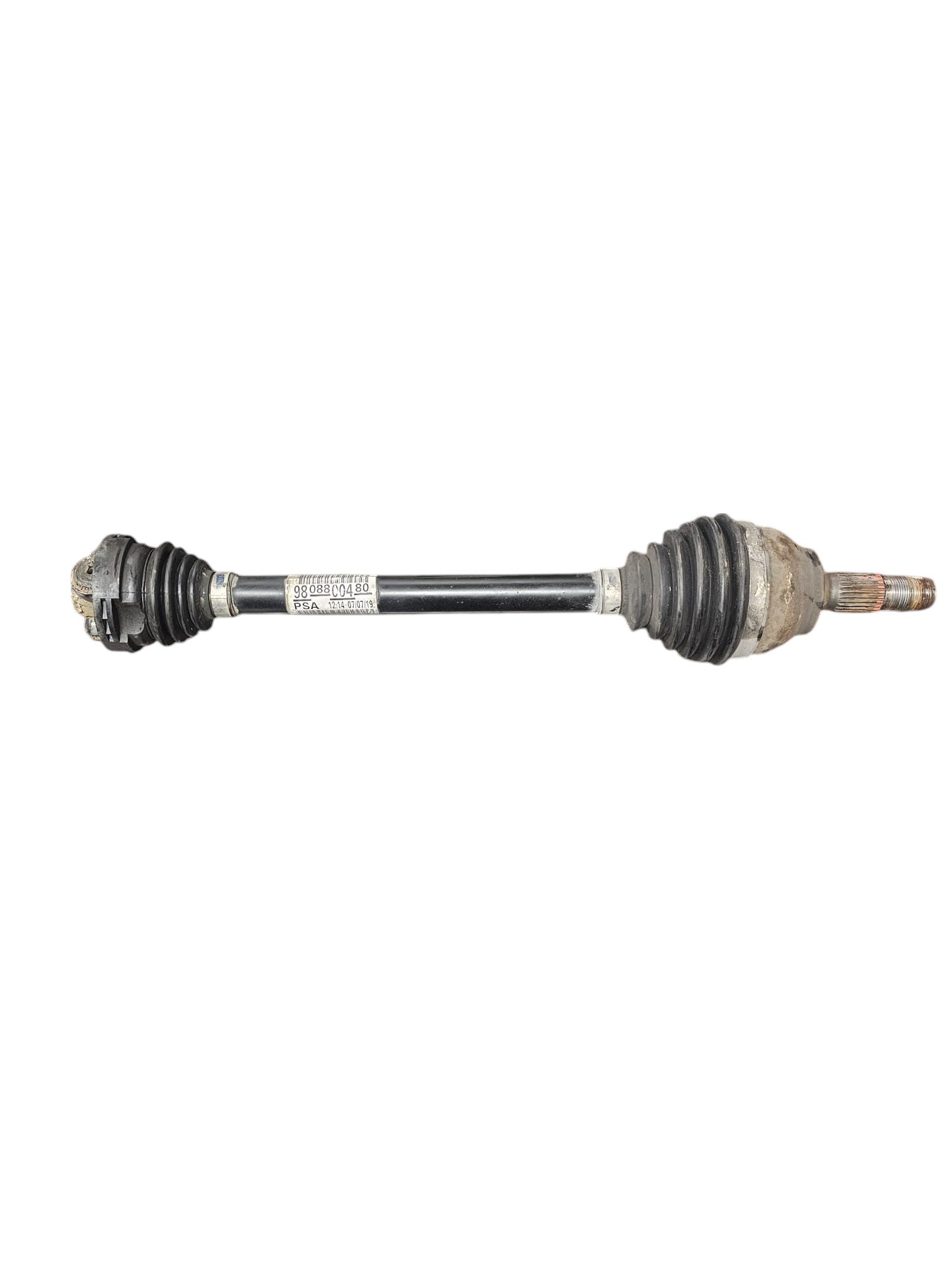 Semiasse Anteriore Sinistro Opel Crossland X 1.2 Benzina Cod:9808800480 (2017 - 2024) Cambio Manuale - F&P CRASH SRLS - Ricambi Usati