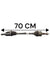 Semiasse Anteriore Sinistro Suzuki Splash 1.0 Benzina Cod:44102 - 85L00 (2008 - 2015) Cambio Manuale - F&P CRASH SRLS - Ricambi Usati