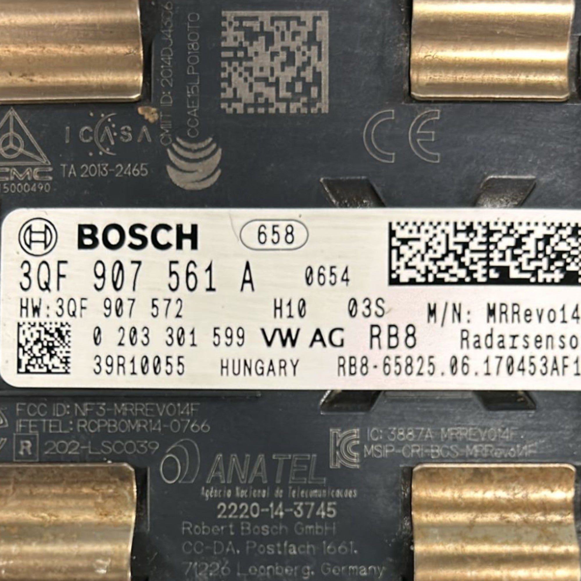 Sensore Radar Volkswagen T - Cross cod:3QF907561 (2019 >) - F&P CRASH SRLS - Ricambi Usati