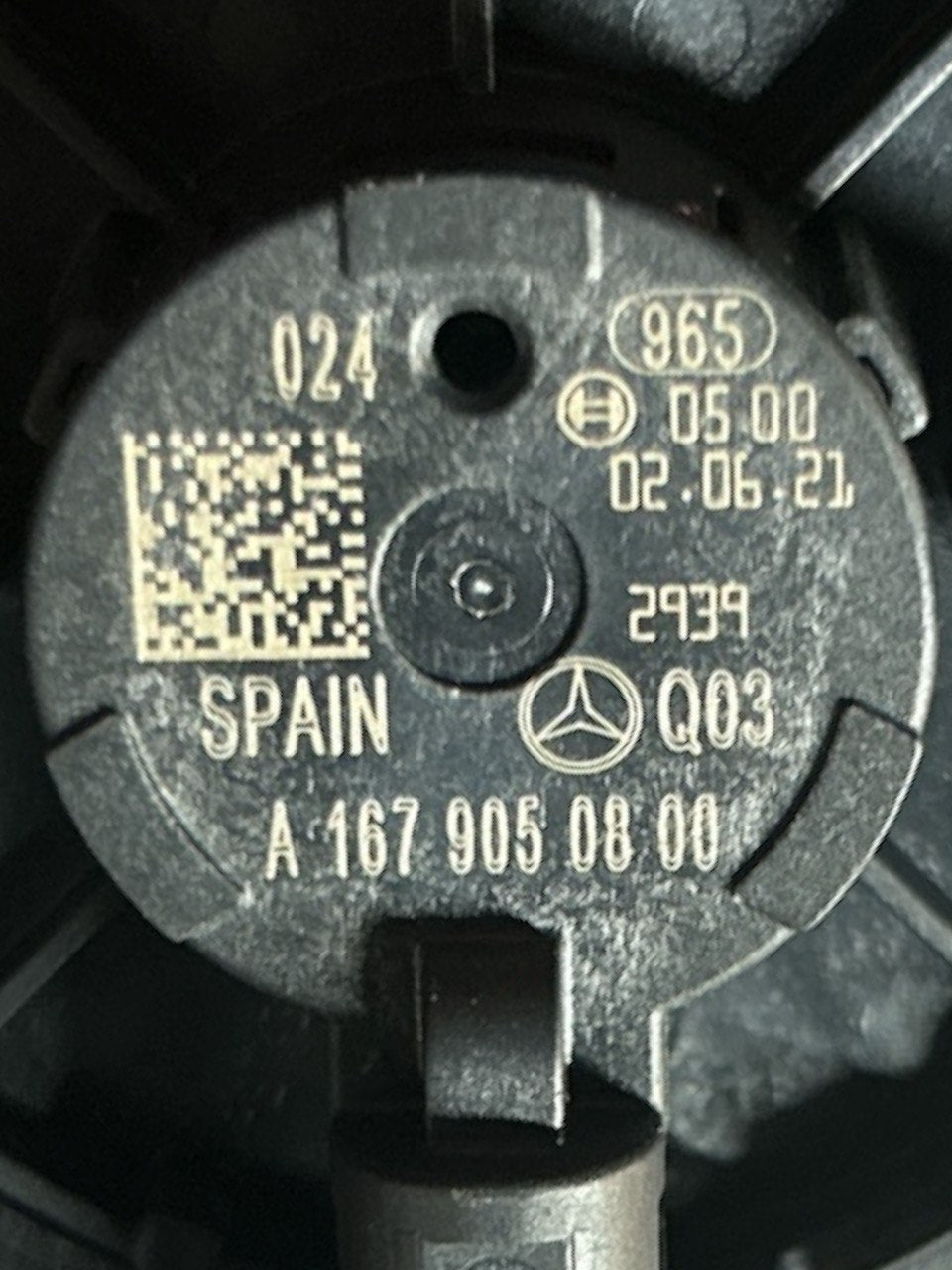Sensori Urti Porte Anteriore Destro - Sinistro Mercedes Benz Classe A (W177) (2018 > ) cod.A1679050800 - F&P CRASH SRLS - Ricambi Usati