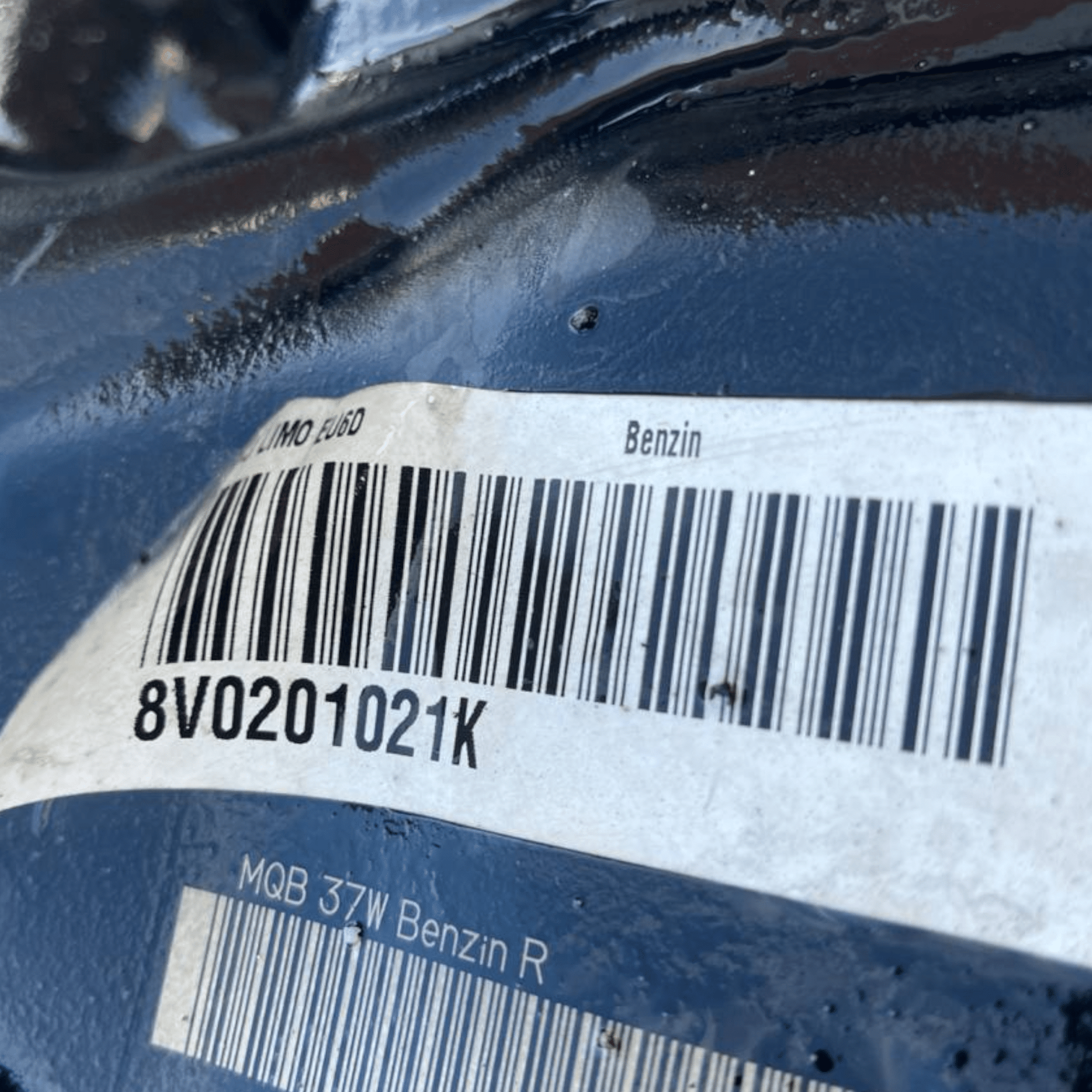 Serbatoio Carburante Audi A3 / S3 / RS3 2.5 Benzina (2015 - 2020) cod.8V0201021K - F&P CRASH SRLS - Ricambi Usati